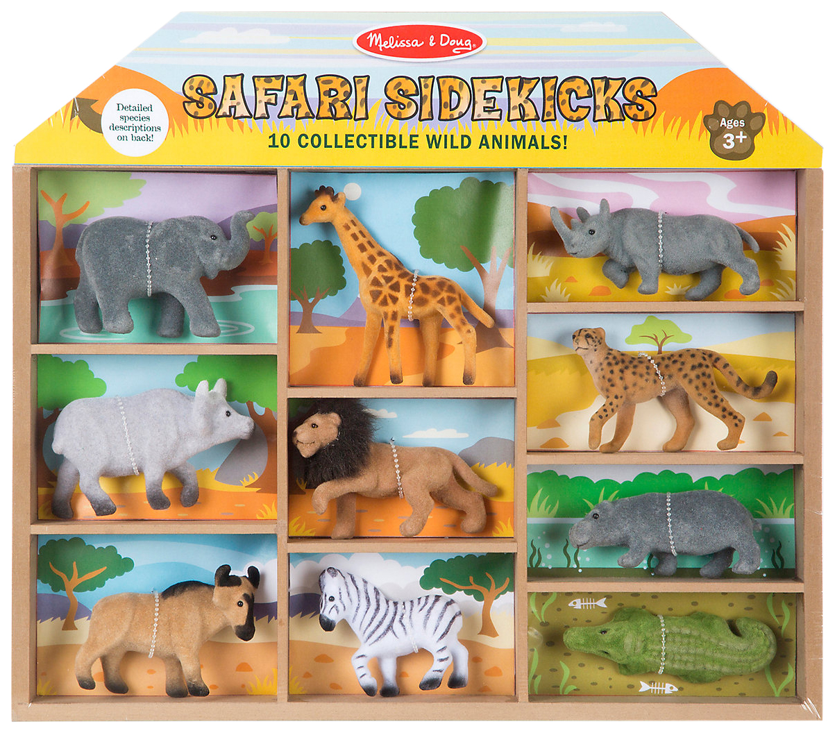 фото Игровой набор melissa & doug safari sidekicks 593