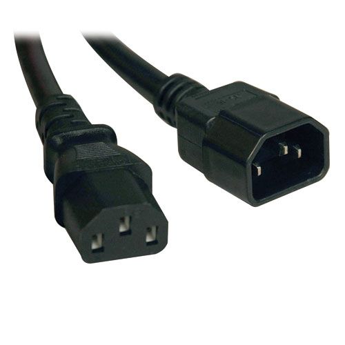 

Кабель Tripplite IEC 320 C13-IEC 320 C14, M-F 3м Black (P005-010), P005-010