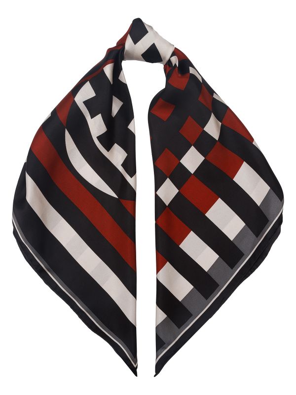 

Платок женский Eleganzza 01-00032706 красный; черный; белый, E04-7225