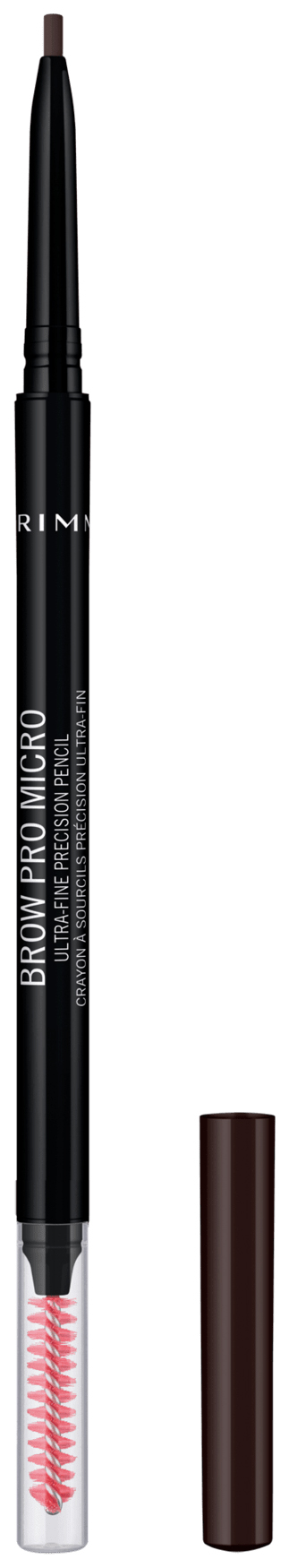 Карандаш для бровей Rimmel Brow Pro Micro Ultra-Fine Precision Pencil карандаш для бровей eveline micro precise brow pencil водостойкий тон 02 soft