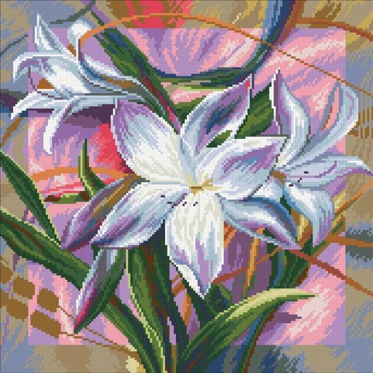 

Алмазная вышивка Паутинка Гармония, 40x40 см, Гармония