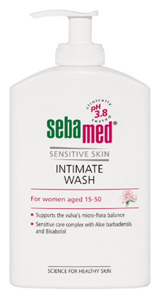 фото Гель sebamed sensitive skin intimate wash 200 мл