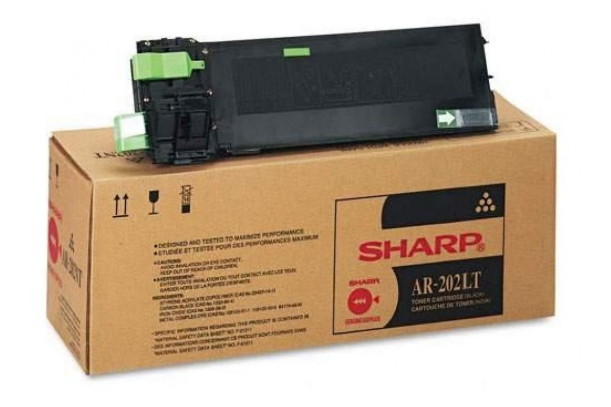 фото Картридж для лазерного принтера sharp ar-202lt, черный, оригинал