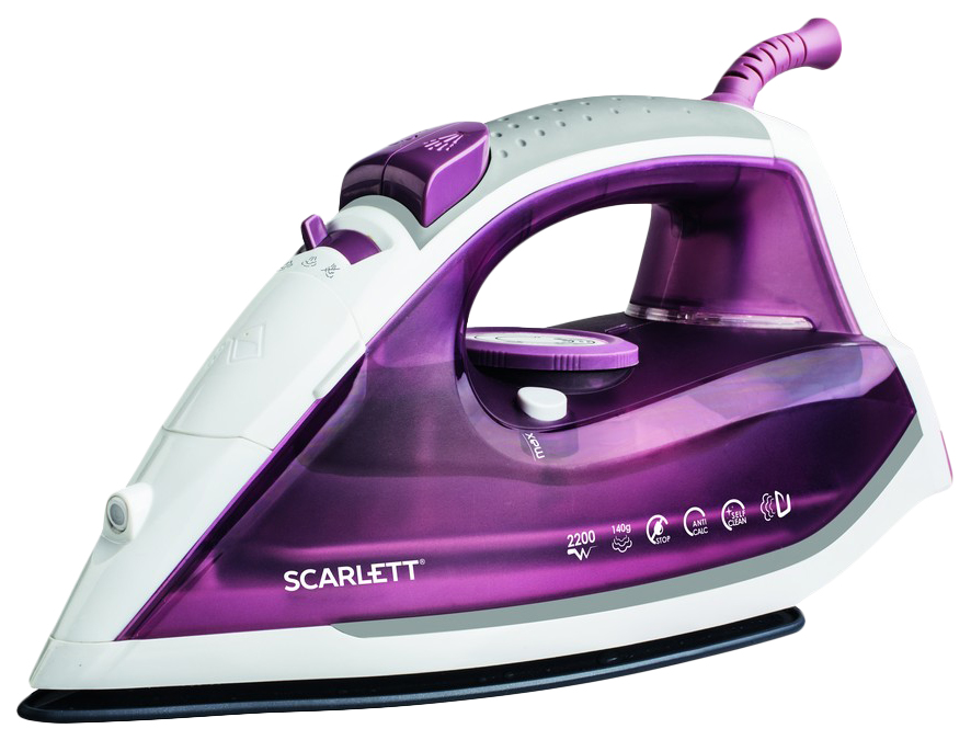 фото Утюг scarlett sc-si30k20 white/purple