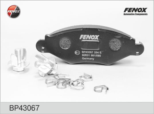 

Комплект тормозных колодок FENOX BP43067