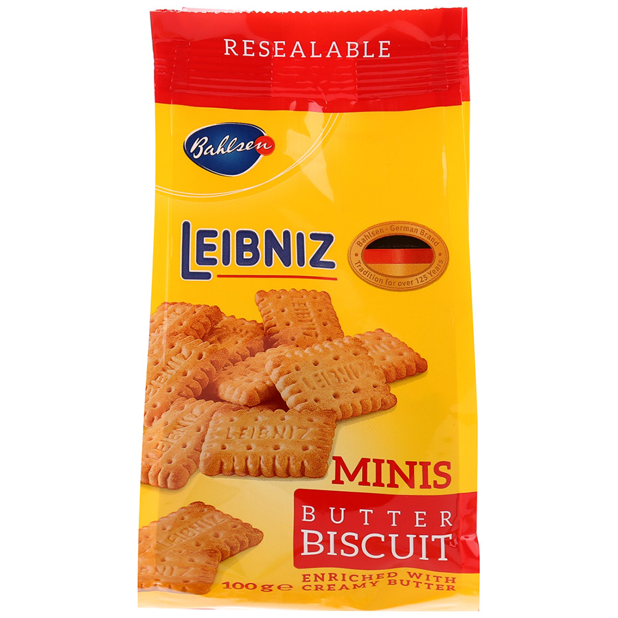 фото Печенье leibniz minis chocolate biscuit 100 г