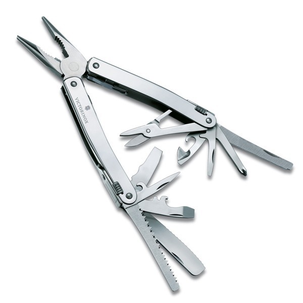

Мультитул Victorinox SwissTool Spirit Plus, серебристый, 27 опций, SwissTool Spirit Plus