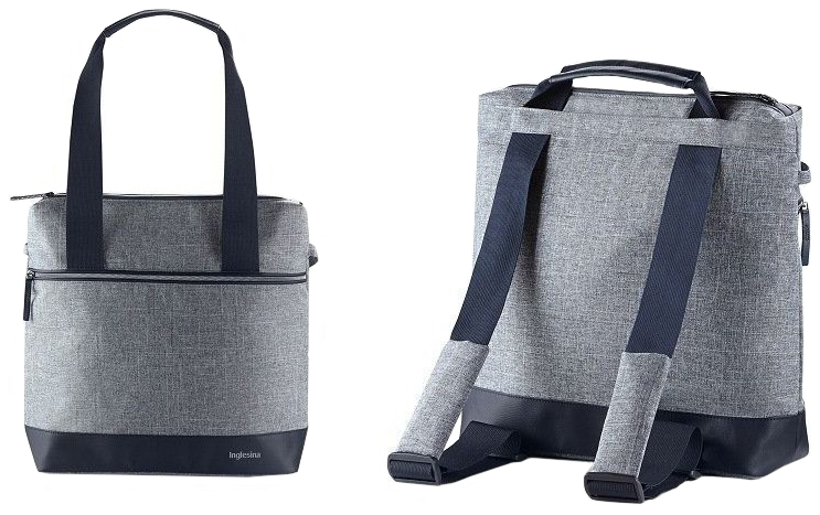 

Cумка-рюкзак для коляски Inglesina back bag aptica n blue melange