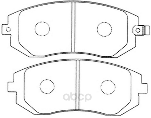 

Колодки тормозные FIT FP0929