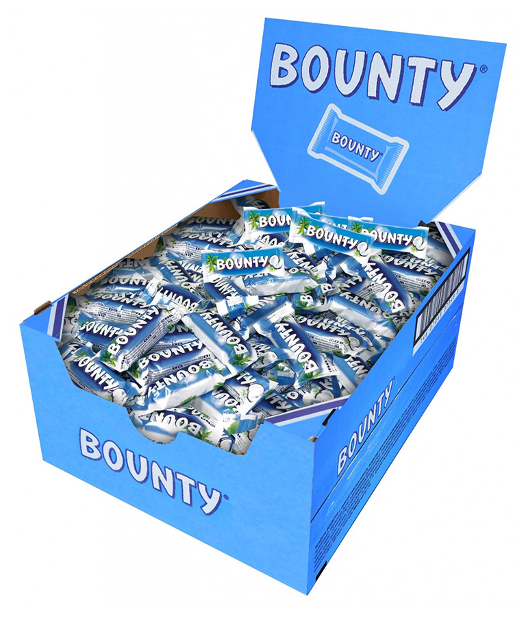 фото Батончики bounty с нежной мякотью кокоса 1000 г