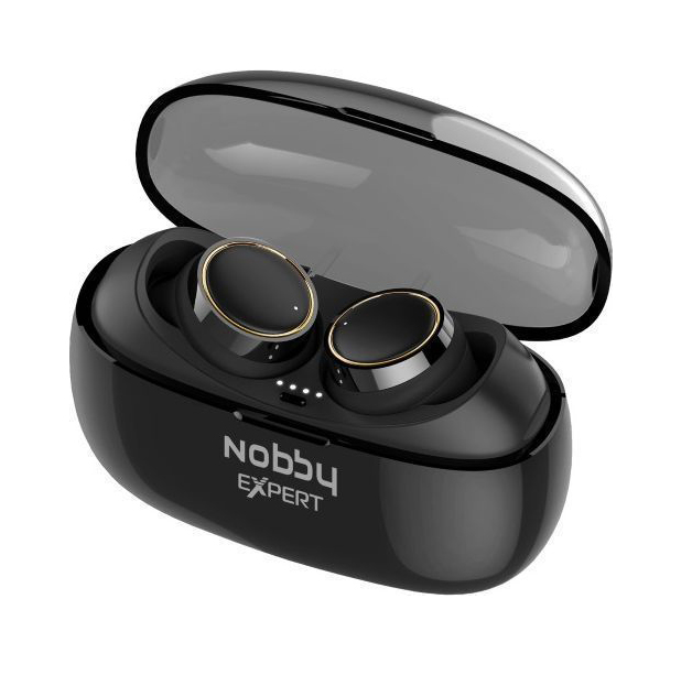 фото Беспроводные наушники nobby expert t-110 gold/black