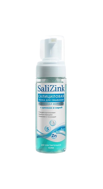 Купить Пенка для умывания Salizink С цинком и серой для чувствительной кожи