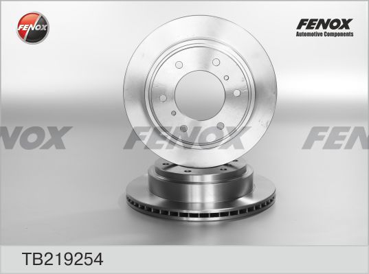 

Тормозной диск FENOX задний для Mitsubishi Pajero, Montero, Shogun 00- TB219254