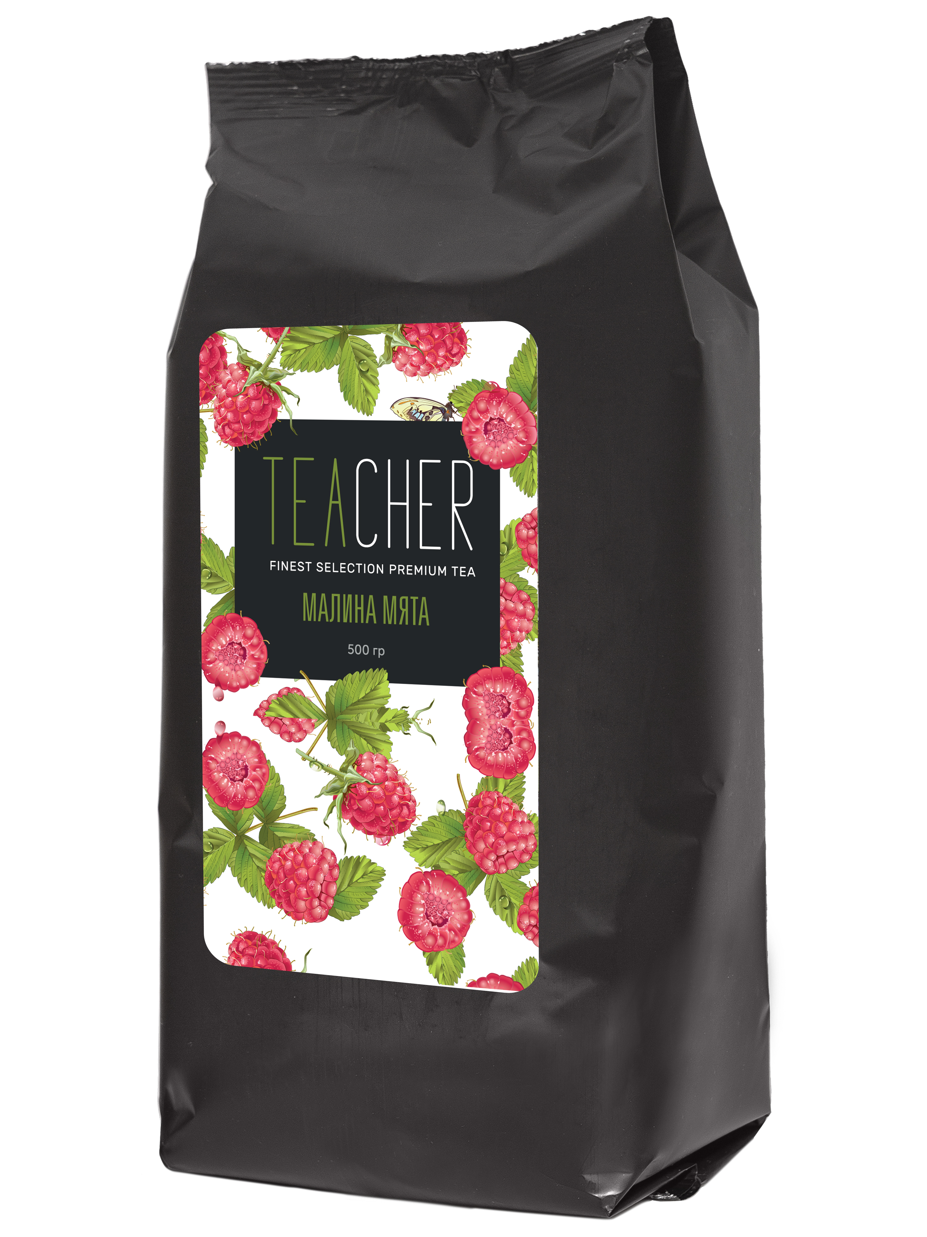 Чай Teacher малина с мятой премиум 500 г