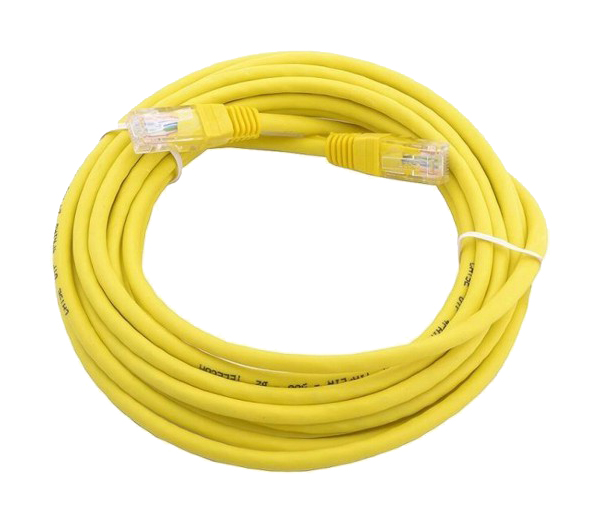 фото Кабель nobrand rj45-rj45, m-m 3м yellow