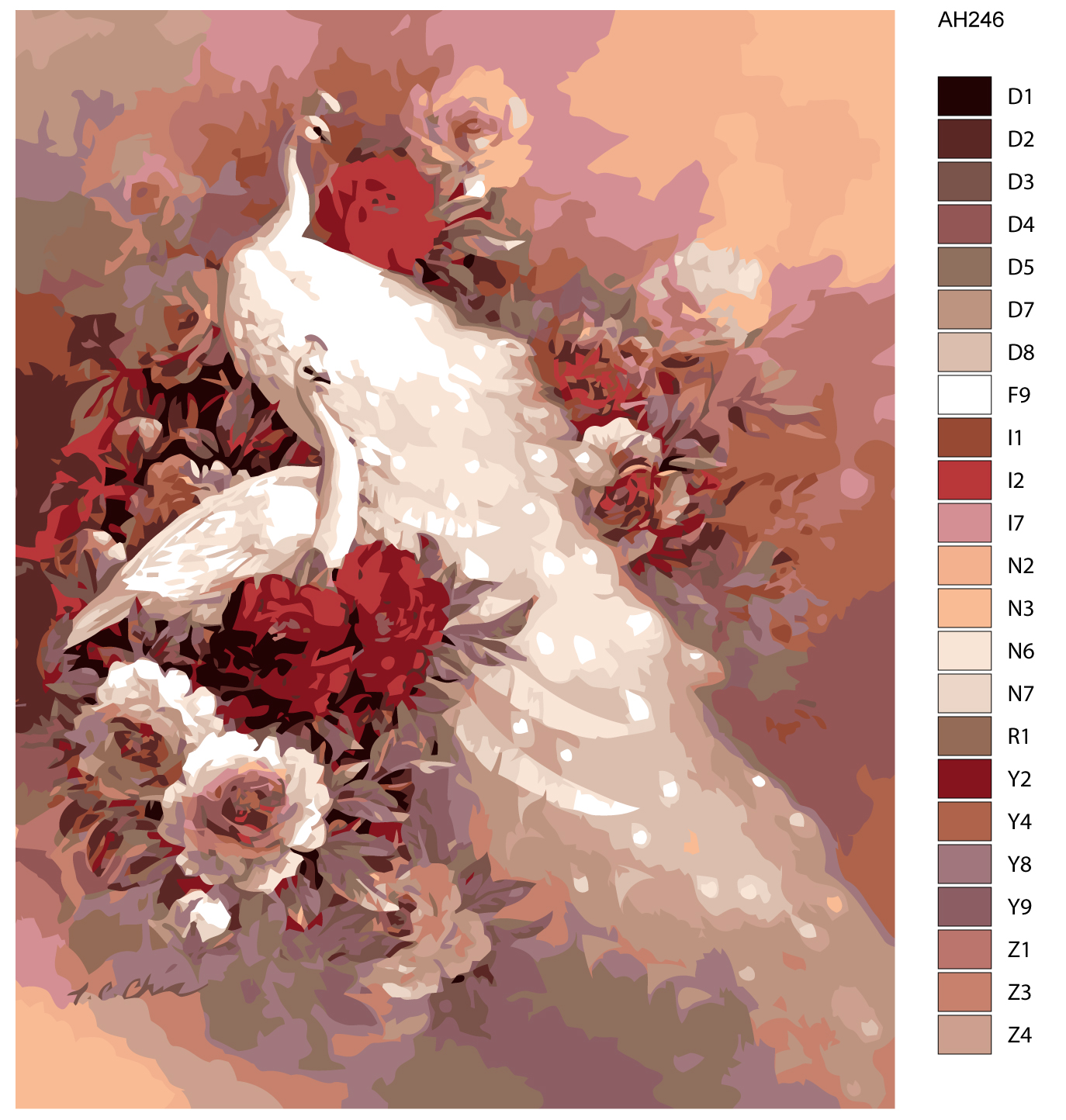 

Картина по номерам, 40 x 50, ARTH-AH246, ARTH-AH246