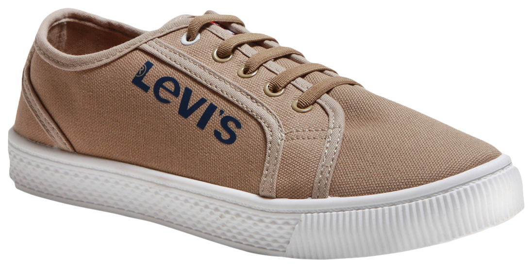 фото Кеды детские levi's kids, цв. бежевый р.39