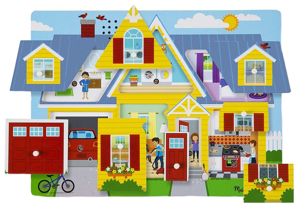 

Пазл Melissa & Doug 9 деталей