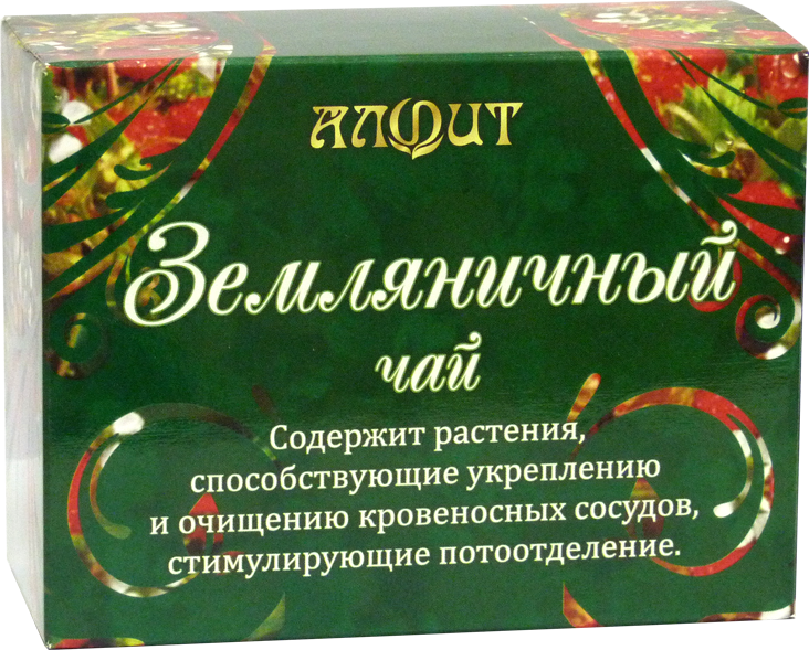 

Чай Алфит земляничный 25 пакетиков
