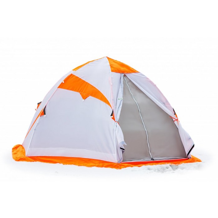 Палатка Лотос Универсал, для рыбалки, 4 места, оранжевый