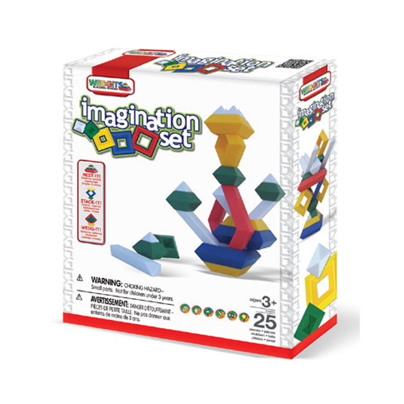 фото Конструктор wedgits imagination set 25 деталей