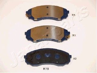 

Тормозные колодки Japanparts дисковые PAK19AF