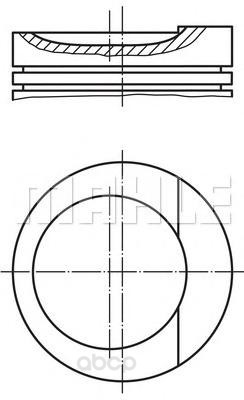 

Поршень двигателя Mahle/Knecht 0348900