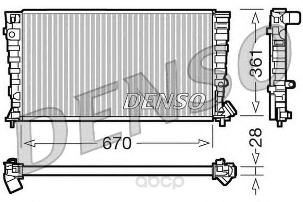 фото Радиатор 670x361 denso drm07030