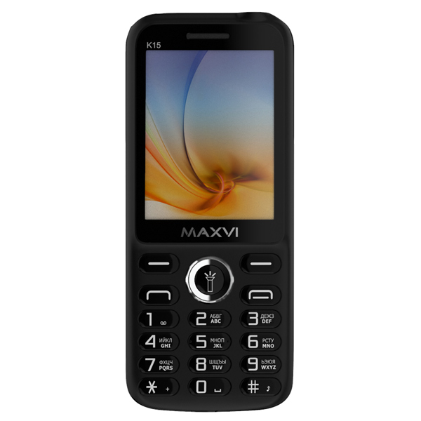 фото Мобильные телефон maxvi k15 black