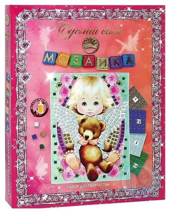 

Мозаика Лапландия Сделай сам №7 Ангелочек с Мишкой