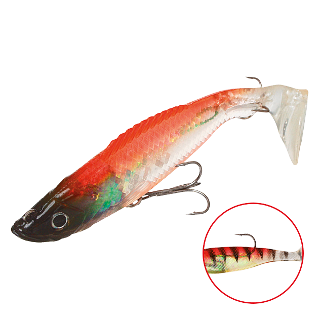 

Силиконовая приманка Mikado Crystal Fish WXH-59 100 мм, 16, 2 шт., Crystal Fish WXH-59