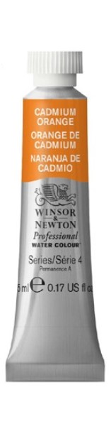 

Акварель Winsor&Newton Professional кадмий оранжевый 5 мл, Professional
