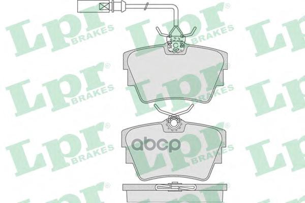 

Тормозные колодки Lpr 05P756