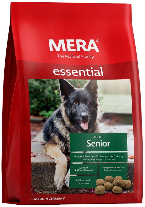 фото Сухой корм для собак mera essential senior, для пожилых, птица, 12,5кг