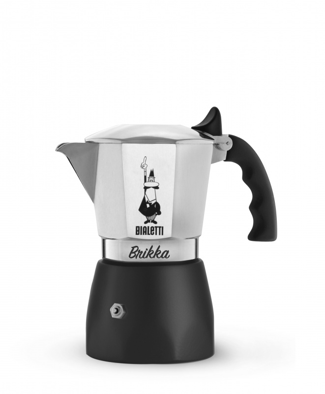 

Гейзерная кофеварка Bialetti BRIKKA 4 порции