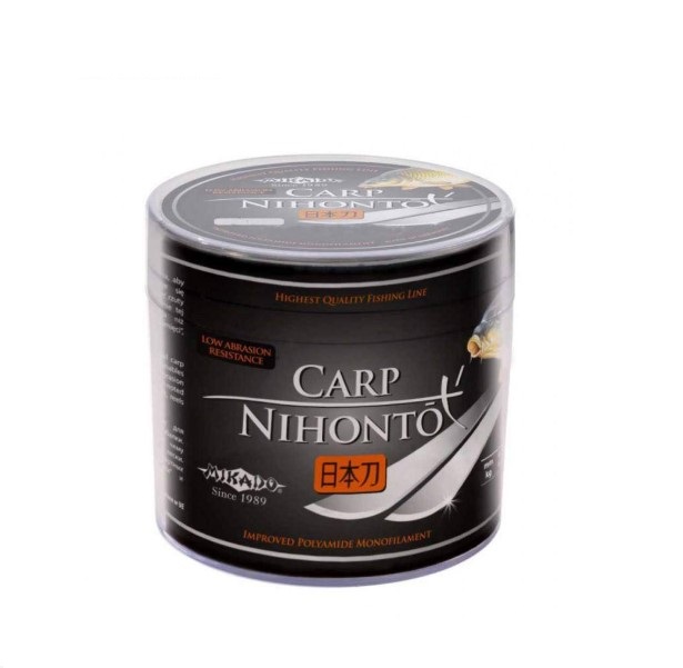 

Леска монофильная Mikado Nihonto Carp 0,26 мм, 600 м, 8,5 кг, Nihonto Carp