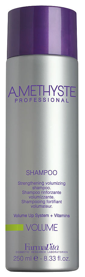 Шампунь для объема FarmaVita Amethyste Volume Shampoo 250 мл шампунь против перхоти farmavita amethyste purify dandruff controll shampoo 1000 мл