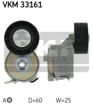 

Натяжной ролик SKF VKM 33161