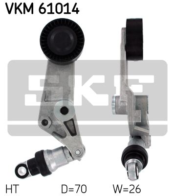 

Натяжной ролик SKF VKM 61014