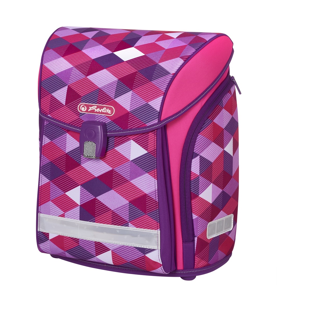 

Ранец детский Herlitz New Midi Pink Cubes, Pink Cubes
