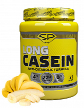 фото Протеин steel power nutrition casein long, 900 г, banana