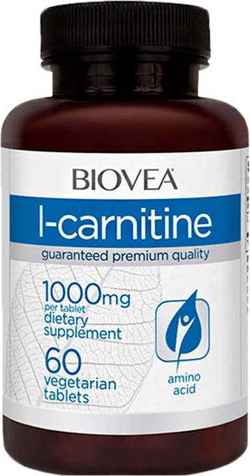 фото Biovea l-carnitine 1000, 60 таблеток