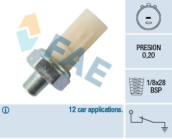 

Датчик давления масла FAE 12991