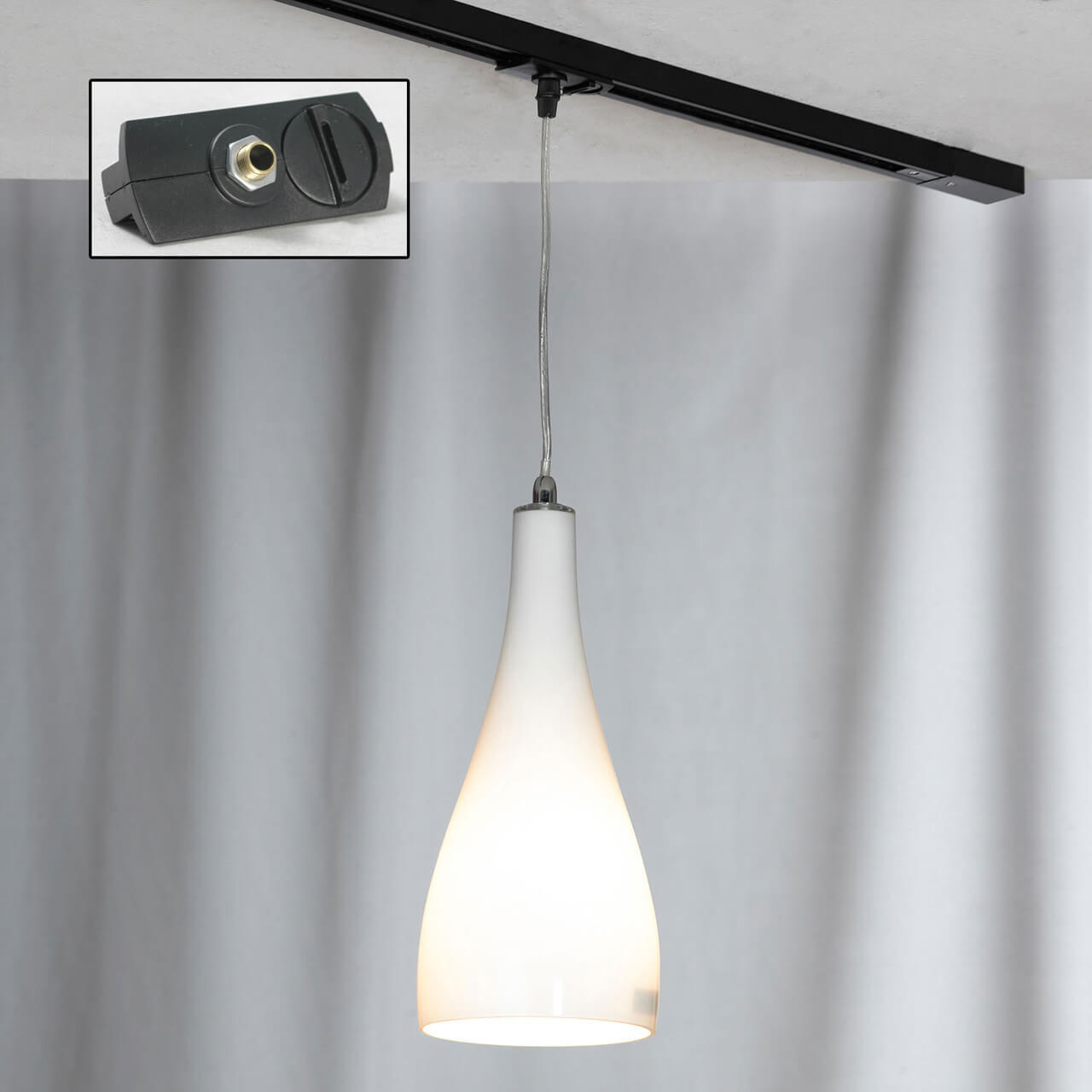 

Трековый светильник однофазный Lussole Track Lights LSF-1106-01-TAB