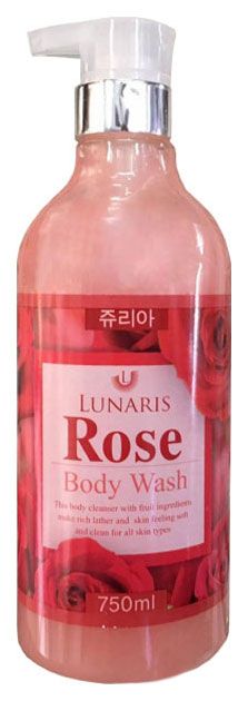 Гель для душа Lunaris Body Wash Rose 750 мл