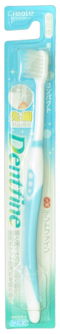 Зубная щетка Create C компактной чистящей головкой и тонкими кончиками щетинок, жесткая