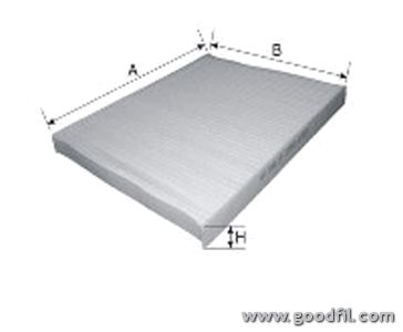 

Фильтр салона Goodwill AG 558 CF