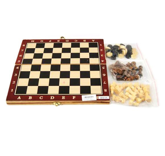 Набор Наша игрушка Шашки-шахматы D511