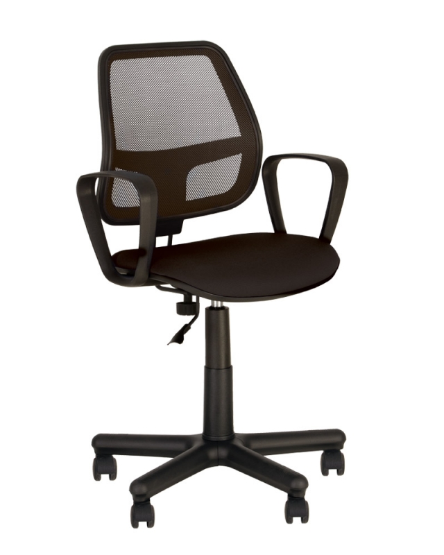 Офисное кресло NOWYSTYL Alfa Gtp Ru Oh/5 C-11, черный