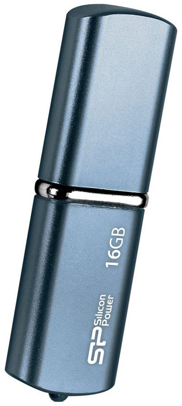 

Флешка Silicon Power LuxMini 720 16ГБ Blue (SP016GBUF2720V1D), LuxMini 720